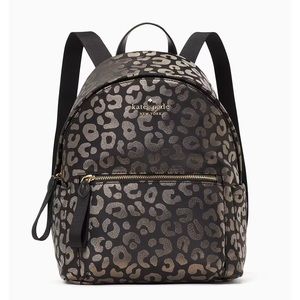 Kate spade mini Chelsea leopard backpack